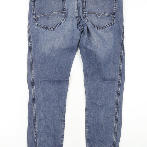Hugo Boss Men's Blue Straight Jeans 26/32