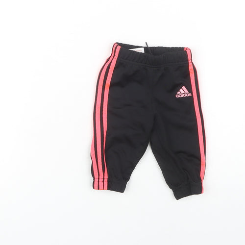 Adidas Baby Joggers Black 3-6 Months Unisex