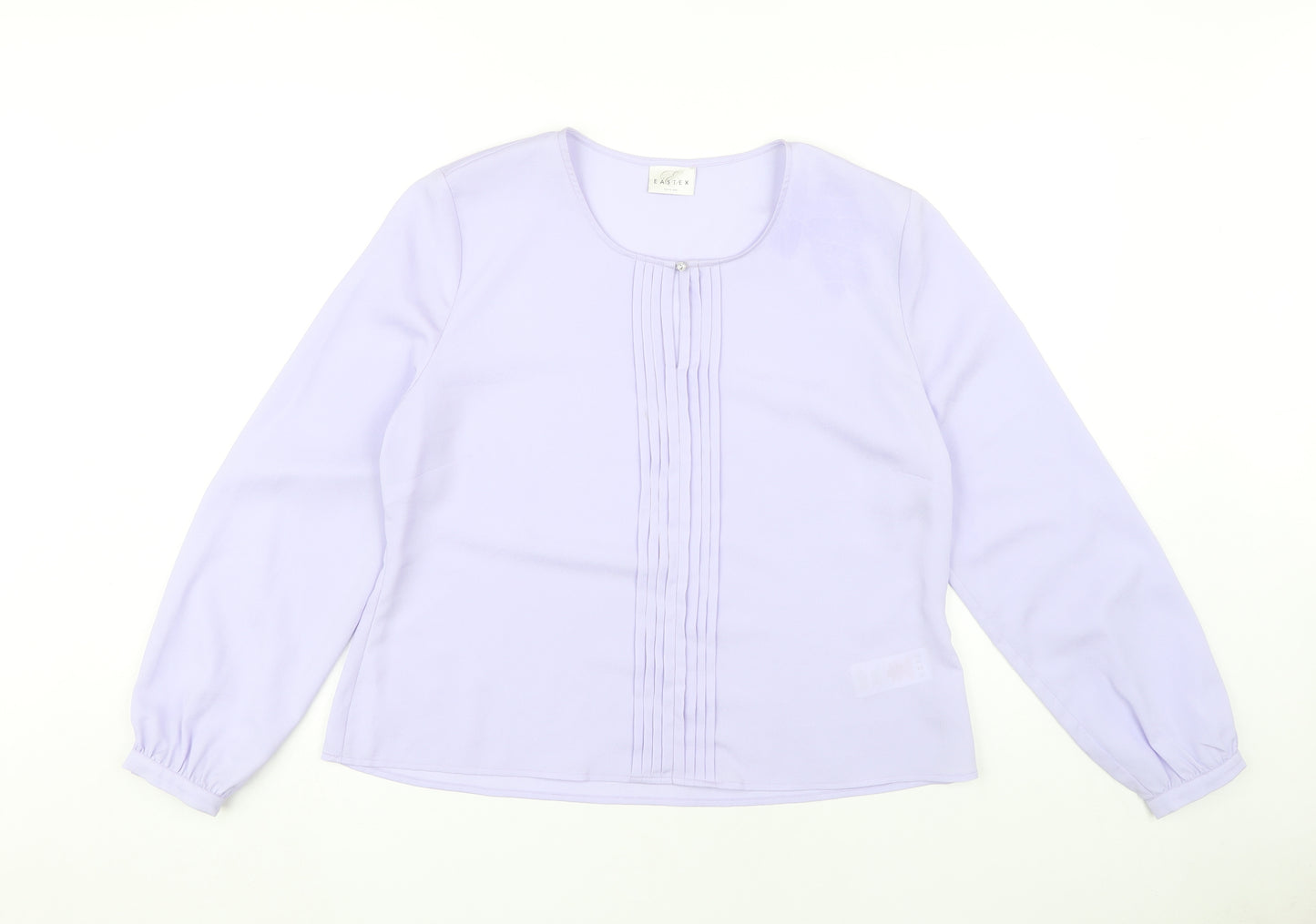 Eastex Women's Purple Blouse Size 16 with Buttons