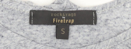 Firetrap Women's Grey Sheath Midi Dress, Size S, Sleeveless