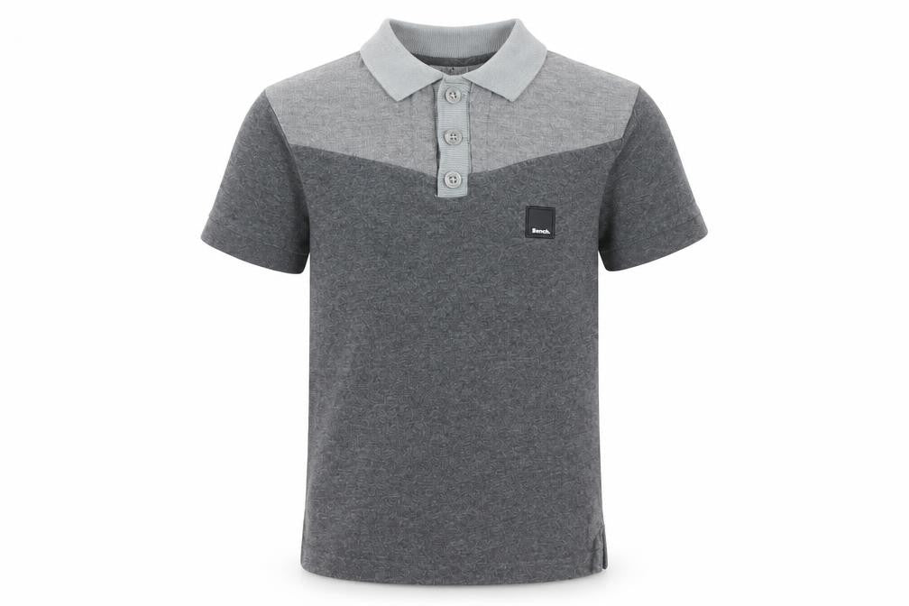 Bench Boys' Grey Polo Shirt, 5-6 Years, Casual Style
