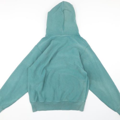 Champion Men's Green Pullover Hoodie - S