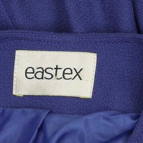 Eastex Women's Blue Wool Suit Jacket Size 16