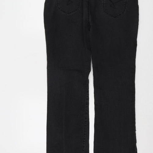 Firetrap Women’s Black Straight Jeans Size L - Classic Fit