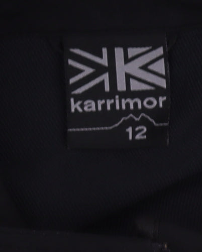 Karrimor Women's Black Jacket Size 12 - Full Zip Casual
