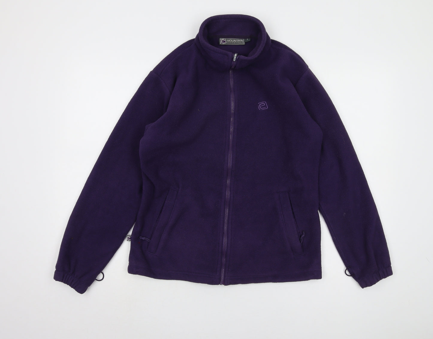 Mountain Essentials Women's Purple Fleece Jacket Size 8
