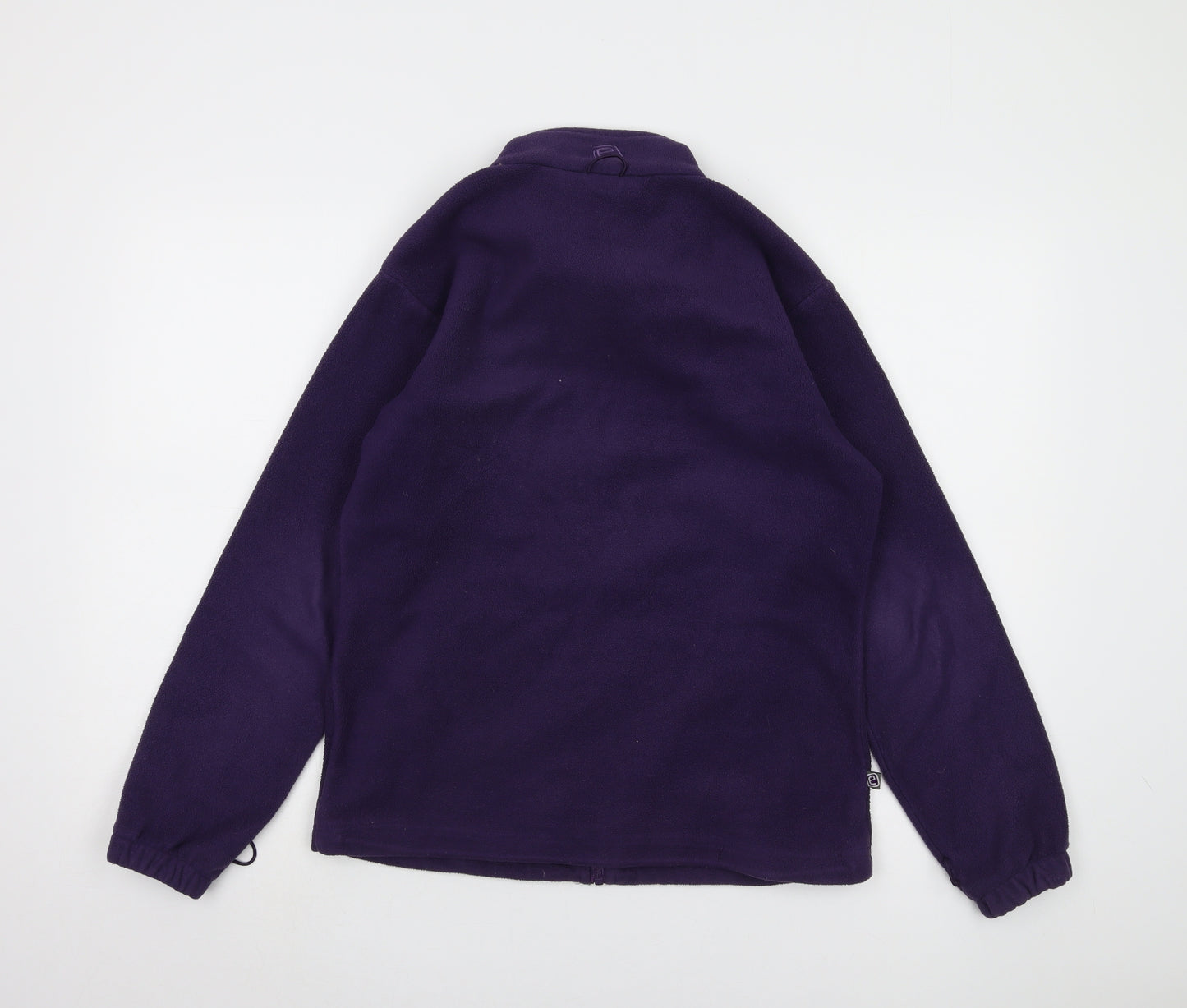 Mountain Essentials Women's Purple Fleece Jacket Size 8
