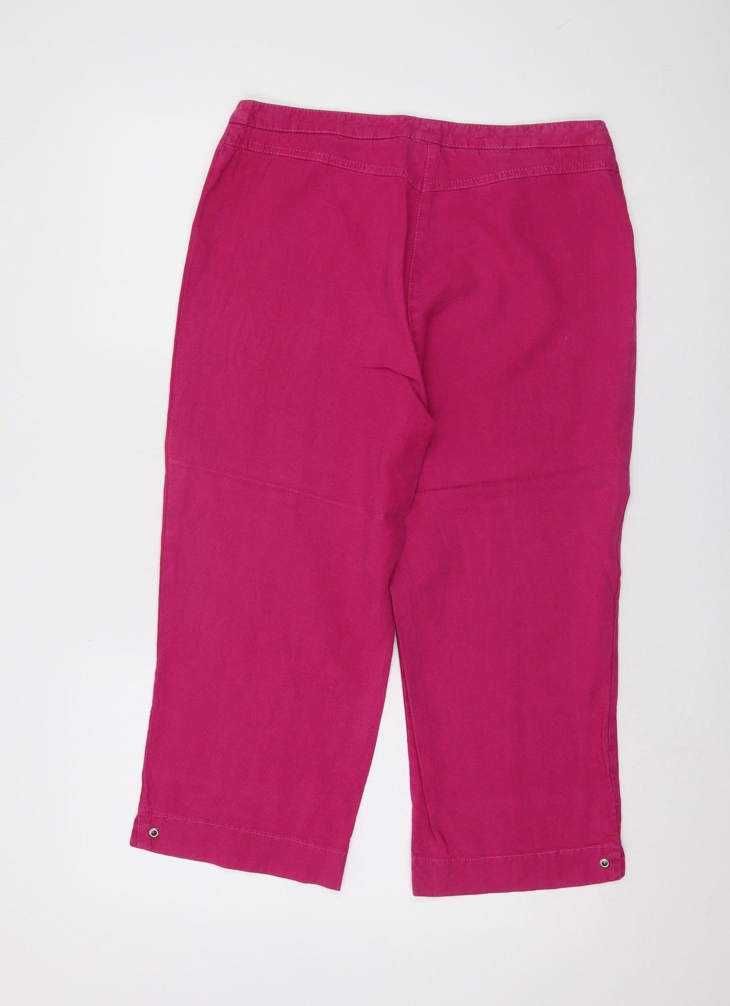 Viyella Women's Pink Capri Trousers Size 12