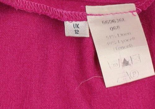 Viyella Women's Pink Capri Trousers Size 12