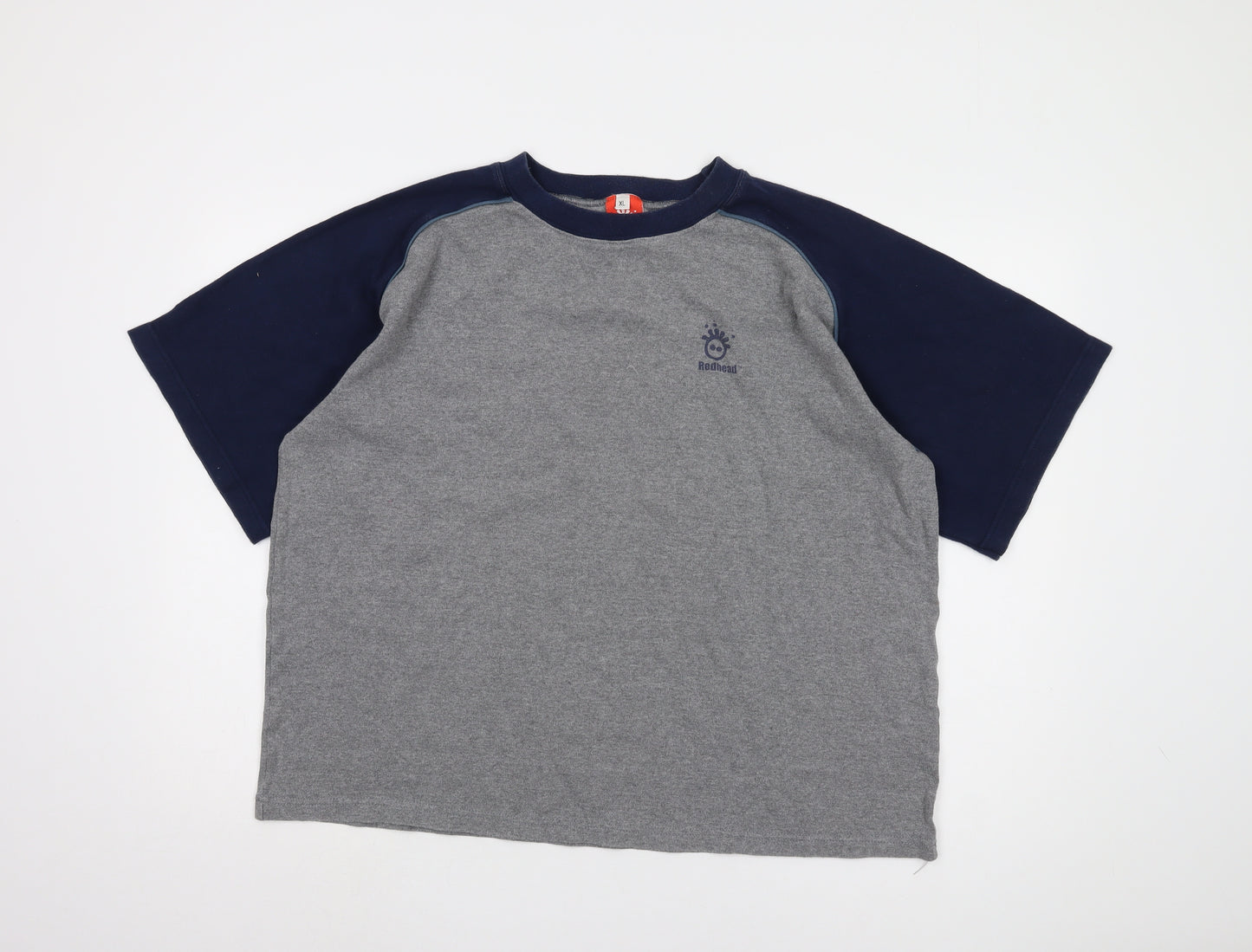 Redhead Men's XL Grey Blue Graphic T-Shirt