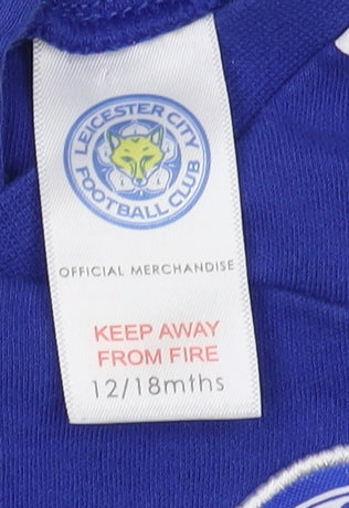 Leicester City Football Club Blue T-Shirt, 12-18 Months