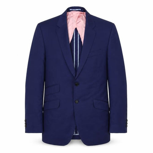 Charles Tyrwhitt Men's Blue Wool Blazer Size 38