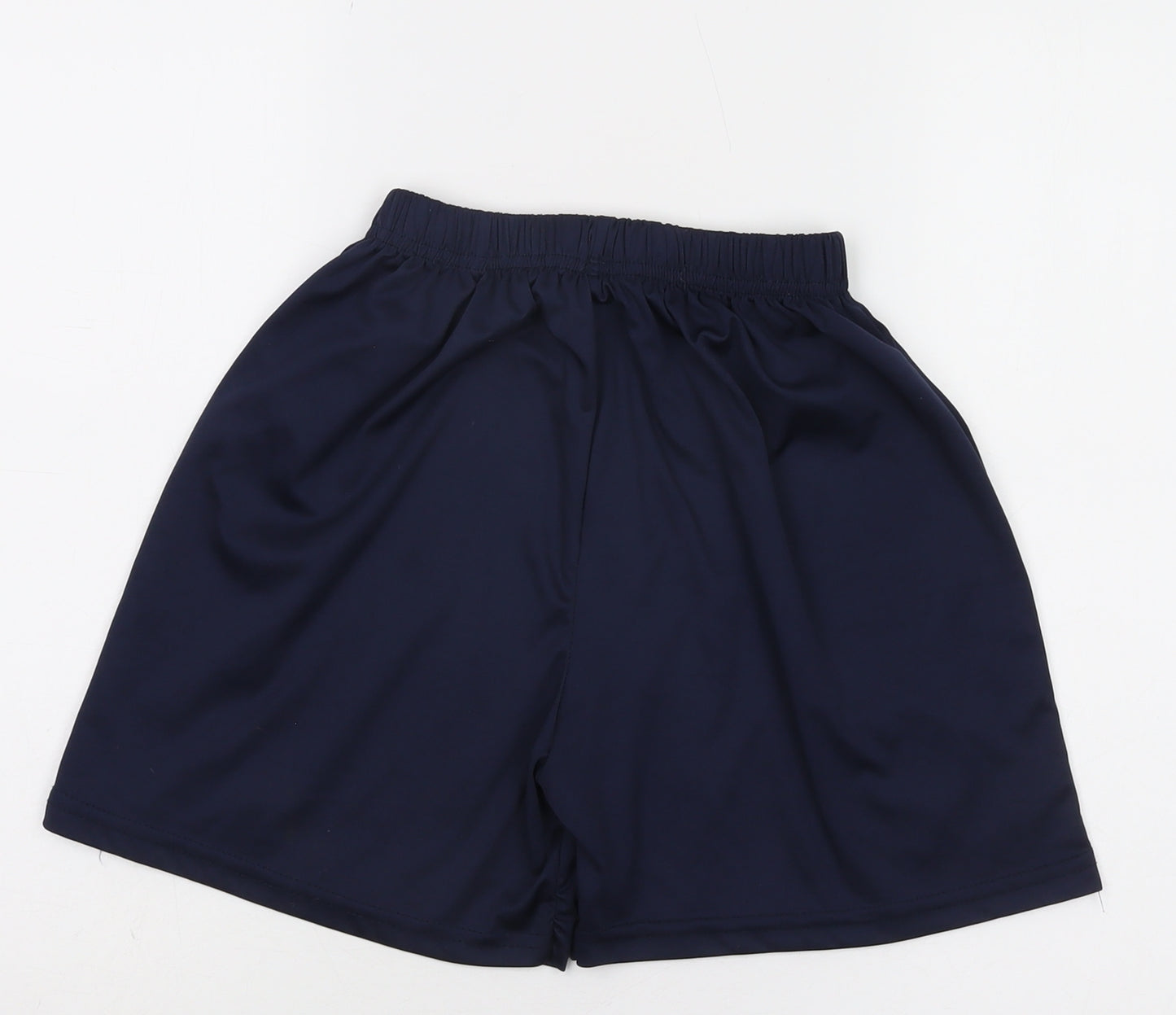 Nike Boys Blue Athletic Football Shorts Size 176