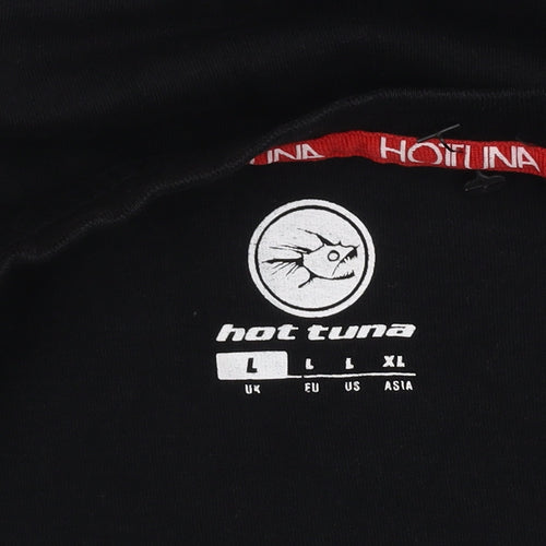 Hot Tuna Men's Black Graphic Print T-Shirt L