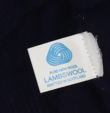 Clan Royal Men's Multicoloured Argyle Wool Pullover