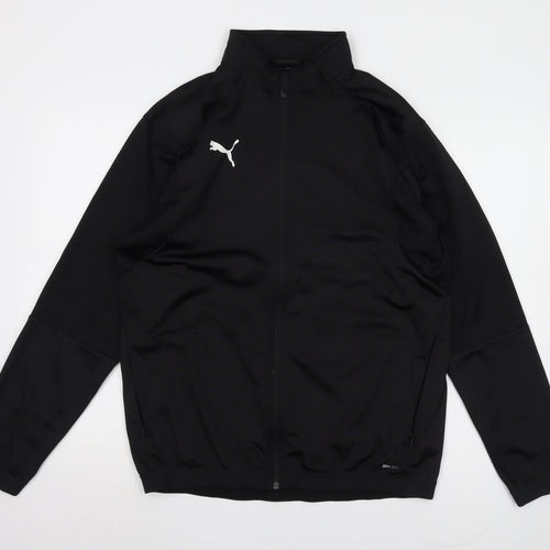 Puma Men's Black Track Jacket Size M Gym & Jogging