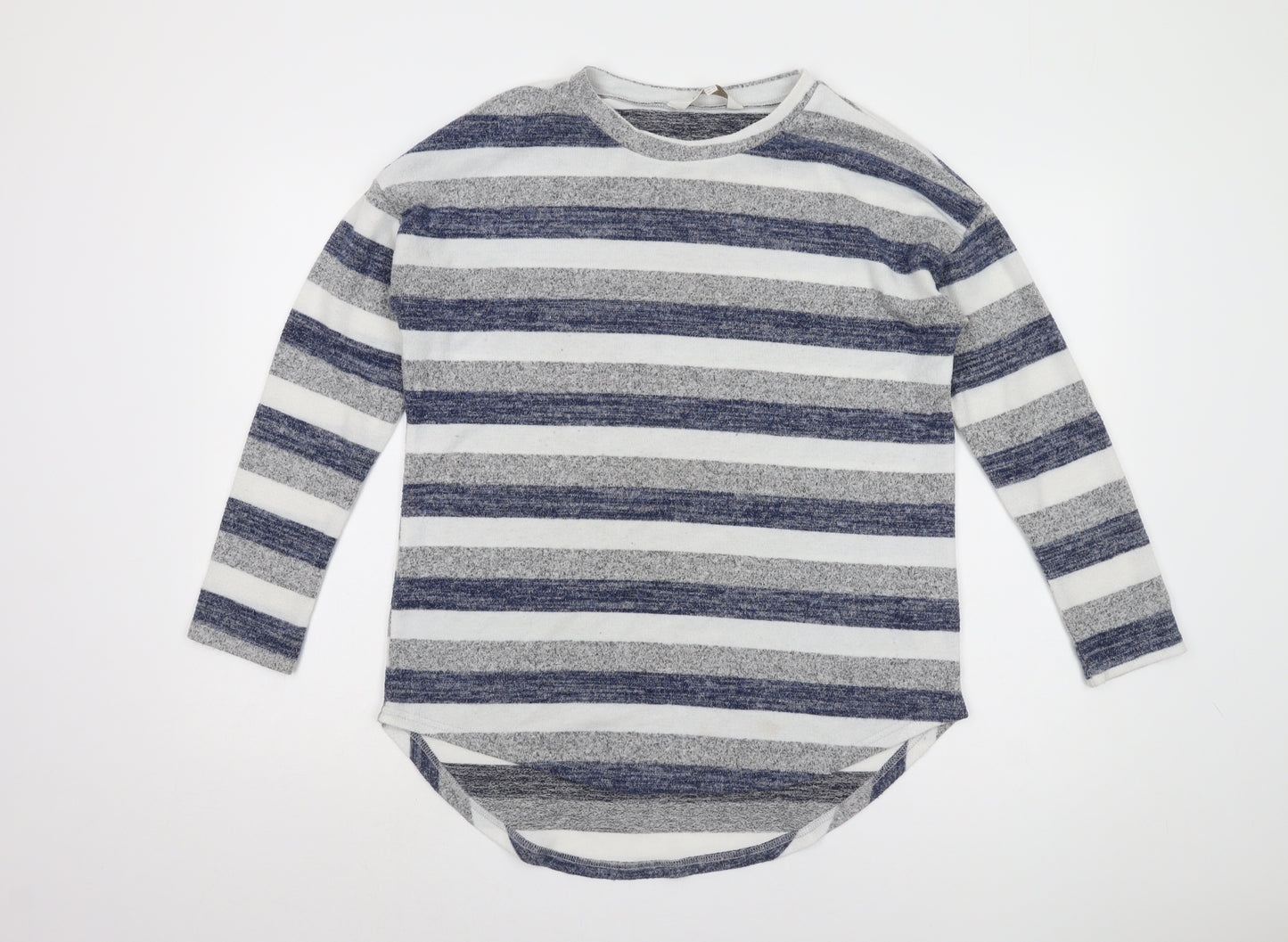 Apricot Women’s Multicoloured Striped Pullover Jumper, 2XS