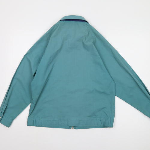 St Michael Women's Blue Mid-Length Jacket Size 10