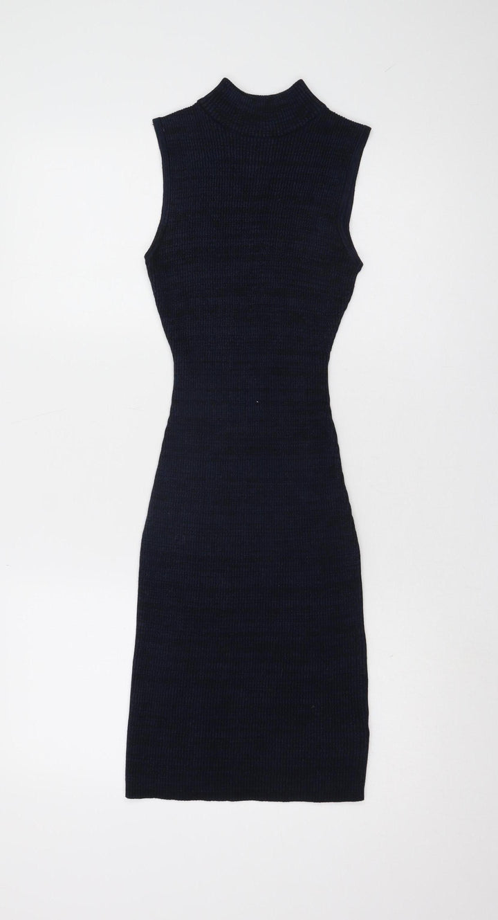 Apricot Women's Black Bodycon Dress, Size 10