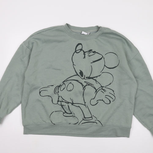 Disney Women's Grey XL Pullover Sweatshirt