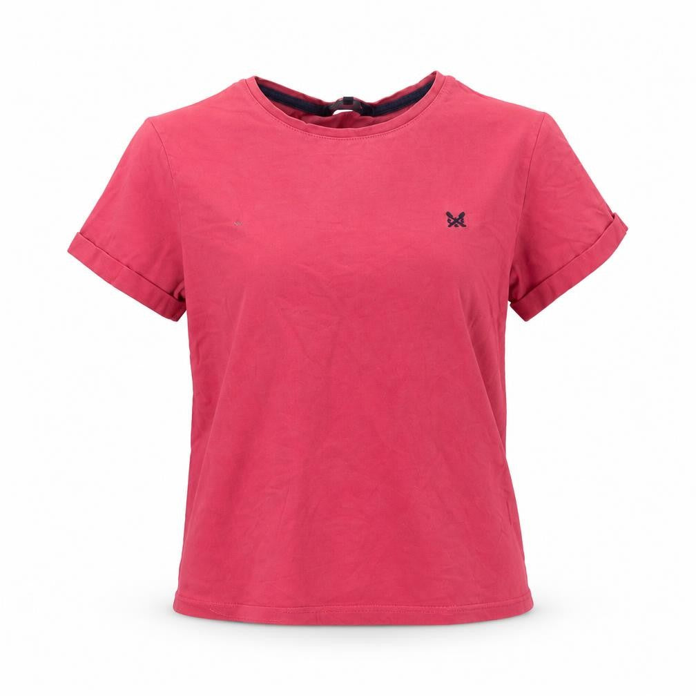 Crew Clothing Company Women's Red T-Shirt - Size 8