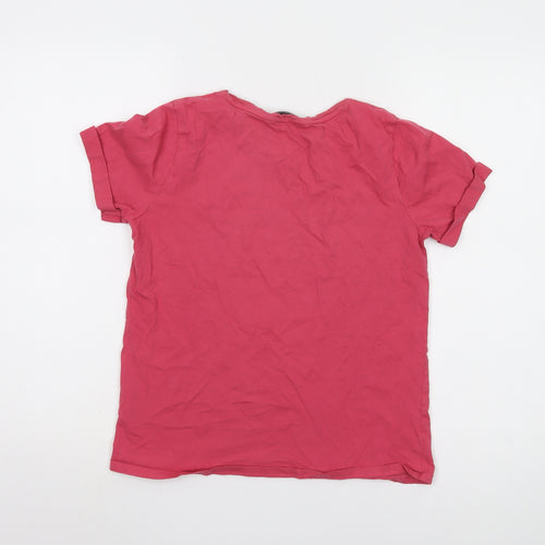 Crew Clothing Company Women's Red T-Shirt - Size 8