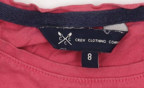 Crew Clothing Company Women's Red T-Shirt - Size 8