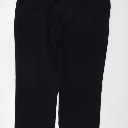 BHS Men's Black Polyester Dress Pants 40S