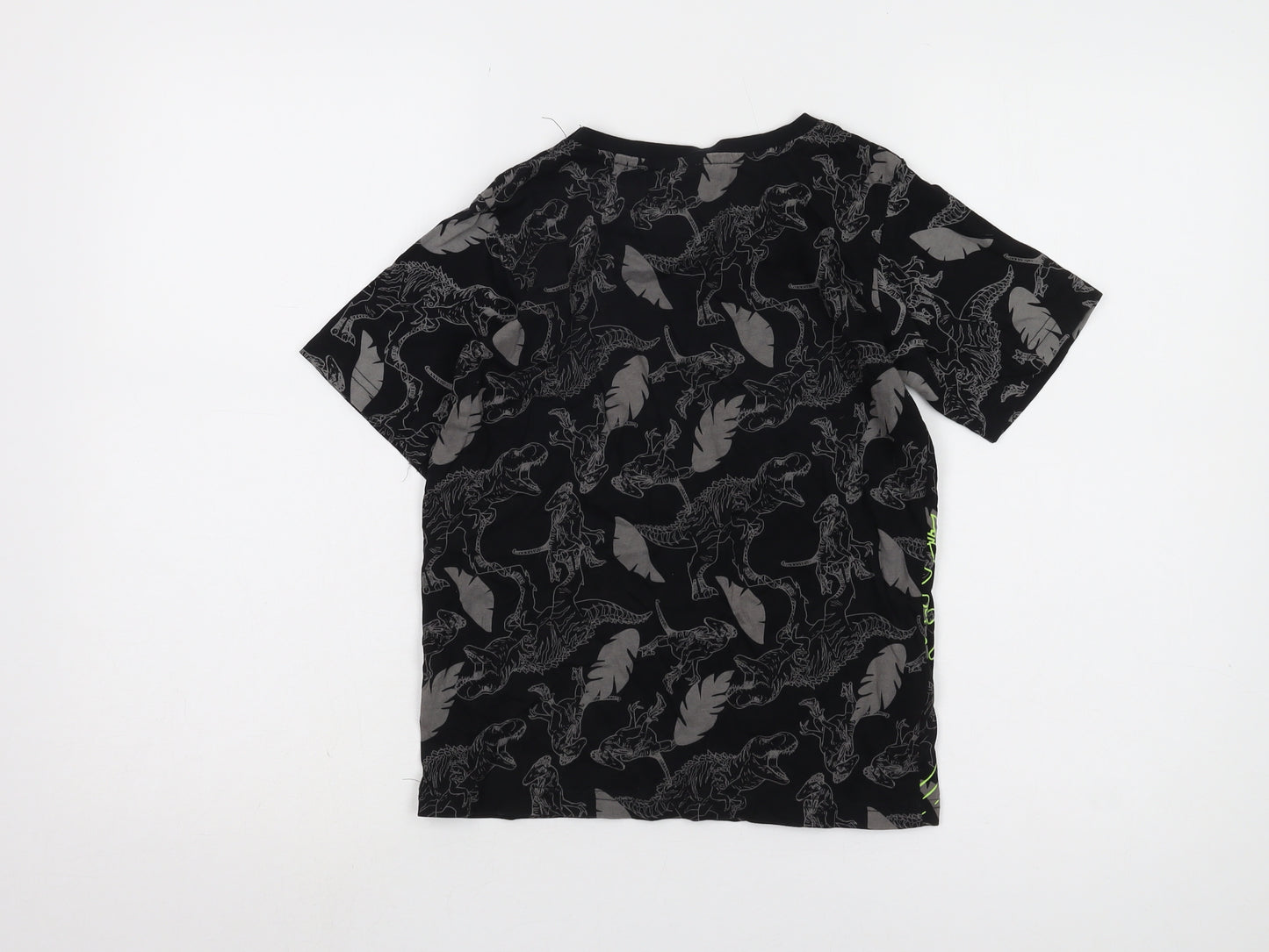 Tu Boys Black Jurassic World Graphic T-Shirt 9-10 Years