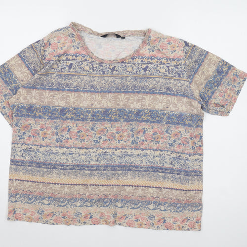 ISLE Collection Women's Multicoloured XL T-Shirt