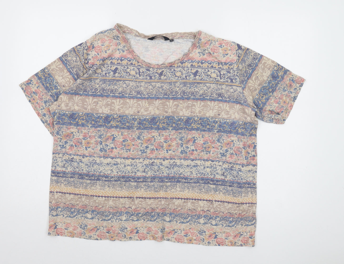 ISLE Collection Women's Multicoloured XL T-Shirt