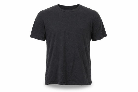 Front view of BOSS Men's Black Crew Neck T-Shirt, size L