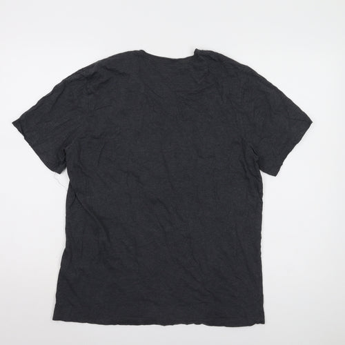 BOSS Men's Black Crew Neck T-Shirt Size L