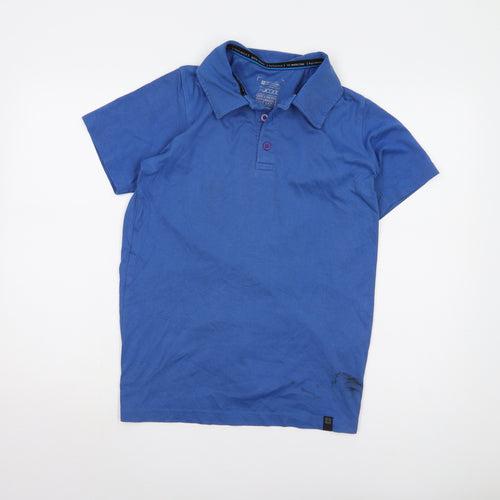 Mountain Warehouse Men's Blue Polo XS for Gym & Running