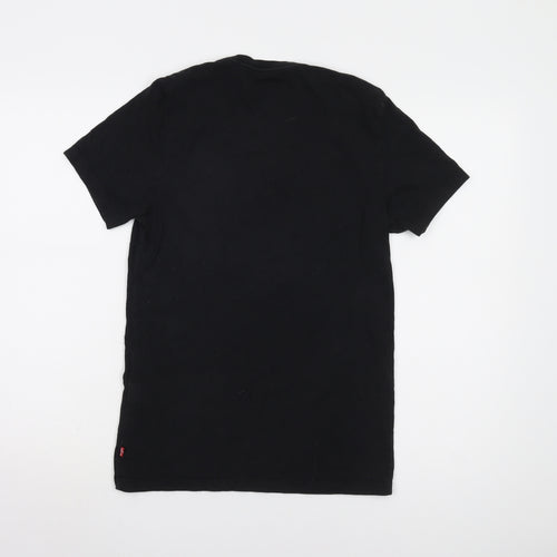 Levi's Men's Black Crew Neck Logo T-Shirt Size S