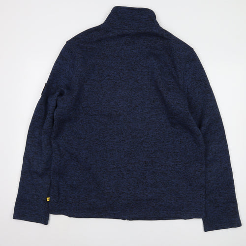 Möberg Men's XL Blue Basic Jacket with Full Zip Pockets