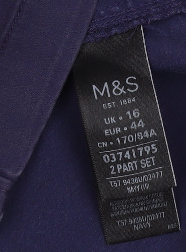 Marks and Spencer Women's Navy Pencil Skirt Size 16