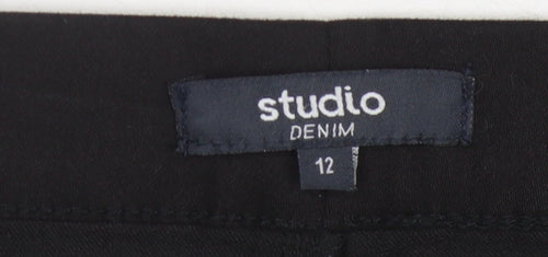 Studio Women’s Black Skinny Denim Jeans Size 12