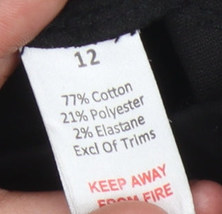 Studio Women’s Black Skinny Denim Jeans Size 12