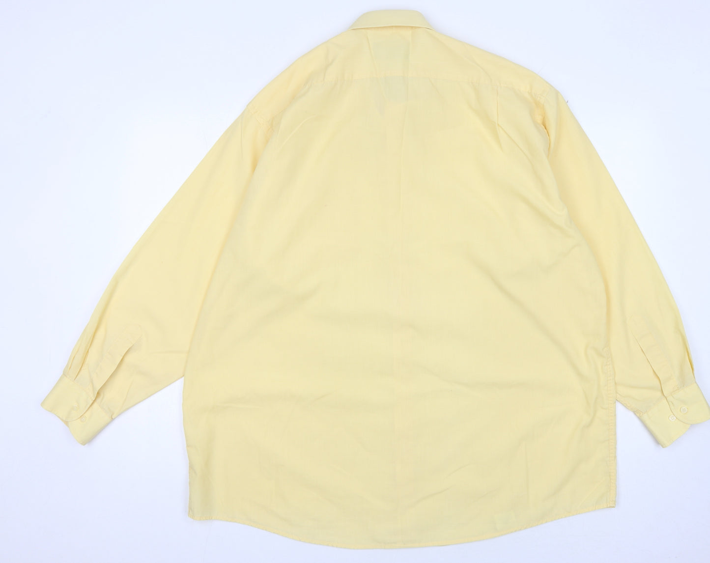 Greenwoods Classic Men’s Yellow Long Sleeve Shirt