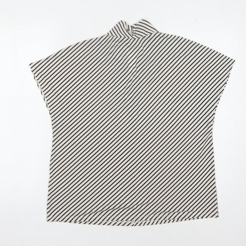 H&M Women's Striped Kimono Blouse, Size M - Casual Style