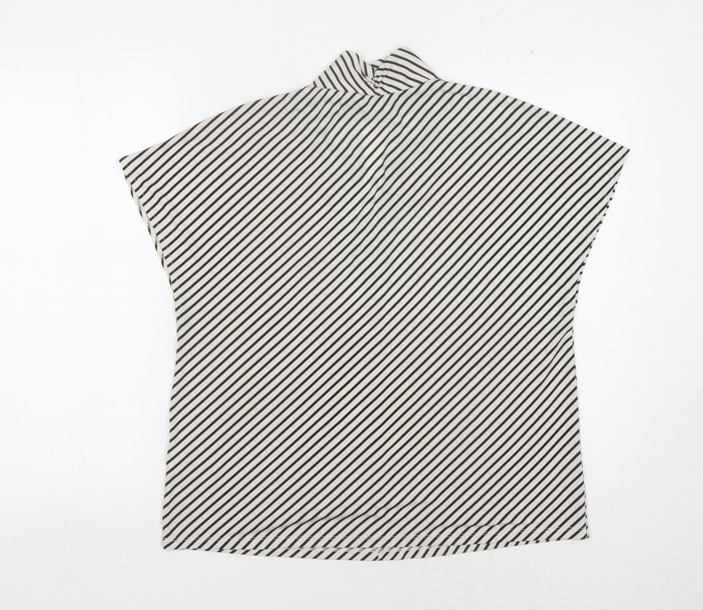 H&M Women's Striped Kimono Blouse, Size M - Casual Style
