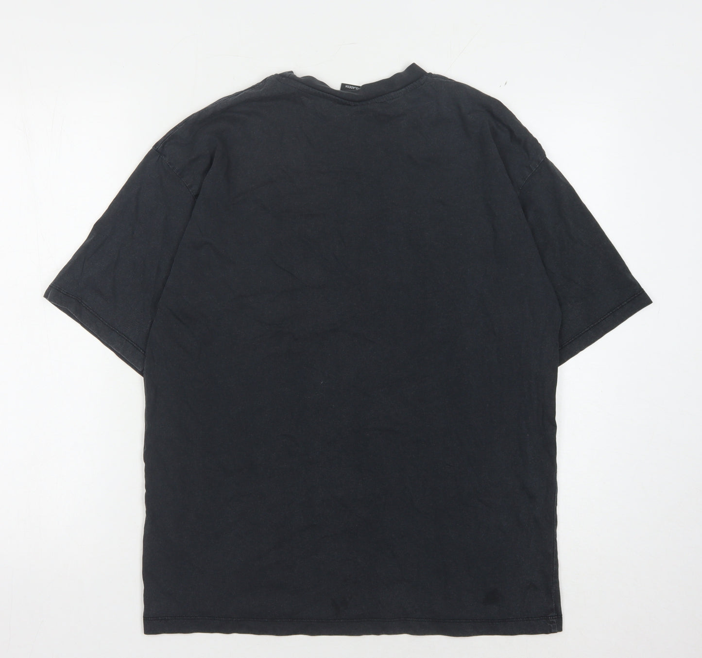 Primark Men’s Black Cookie Monster T-Shirt 2XS