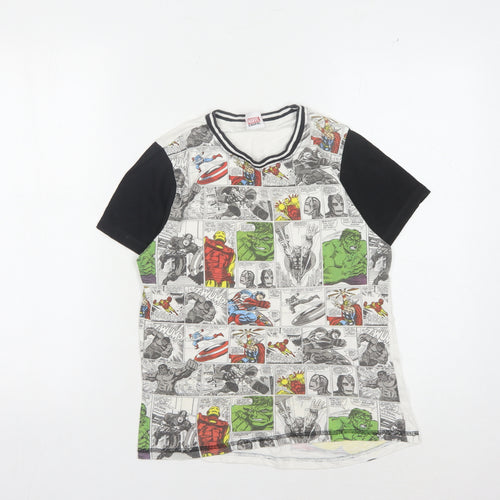 Tu Boys Marvel Multicoloured Comic Print T-Shirt, 10 Years