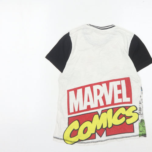 Tu Boys Marvel Multicoloured Comic Print T-Shirt, 10 Years