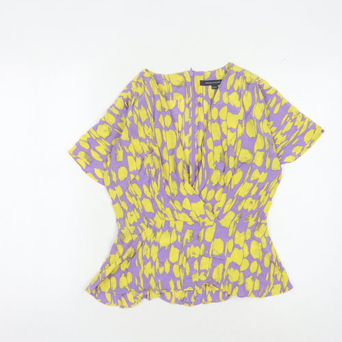 French Connection Women's Multicoloured Blouse, Size 8
