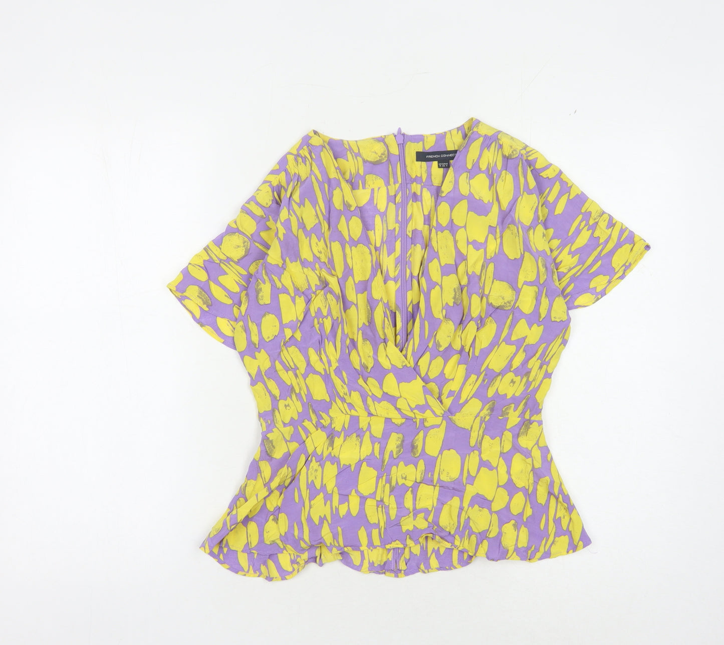 French Connection Women's Multicoloured Blouse, Size 8