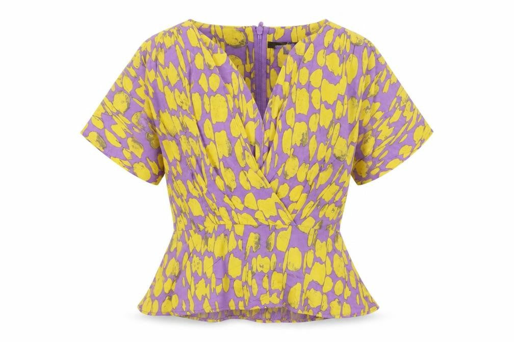 Front view of French Connection Women's Multicoloured Blouse, size 8