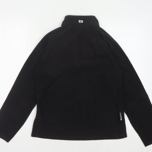 Mountain Warehouse Women's Black Fleece Pullover, Size 8