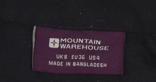 Mountain Warehouse Women's Black Fleece Pullover, Size 8